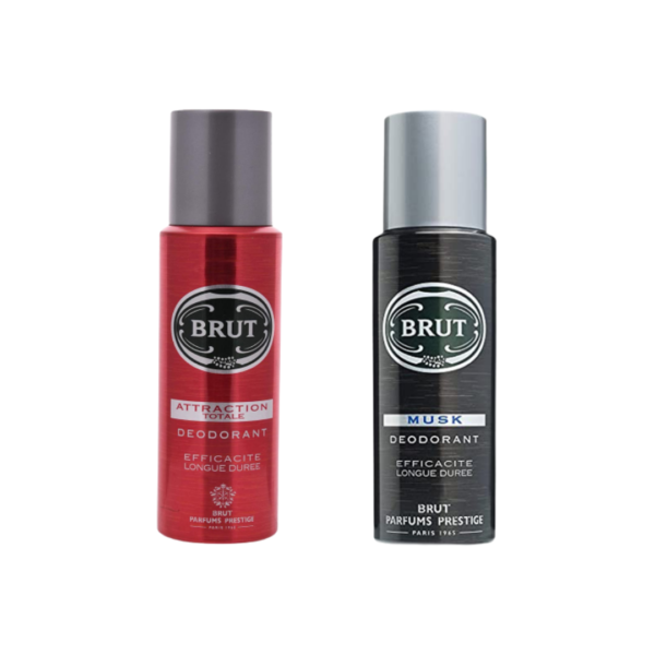 Faberge Brut Attraction Total & Musk Deo Combo