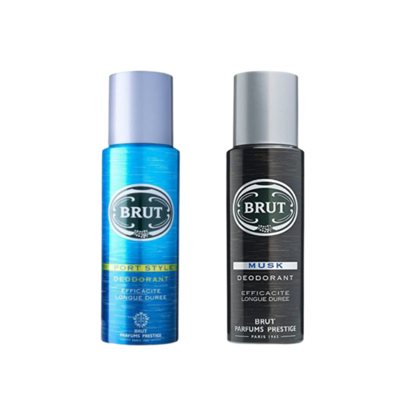 Faberge Brut Sport Style & Musk Deo Combo